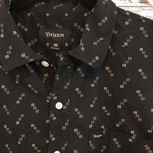 Brixton Short Sleeve Button Up Shirt (never worn)